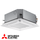 Mitsubishi Electric Multi-split vidinė keturkryptė kasetė, šilumos siurblys oras-oras SLZ-M25FA šildymo galia 3,2kW, šaldymo 2,5 kW Freonas R32
